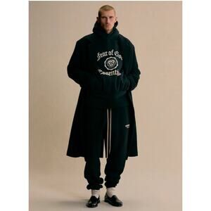 (S) $160 NWT 2024‎ Fear of God Essentials Vintage Shrunken Hoodie